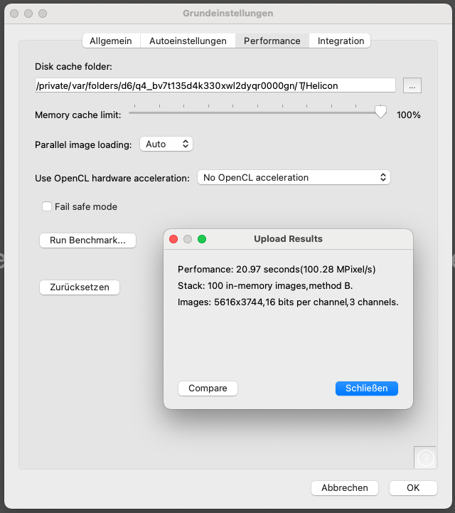 No OpenCL acceleration
