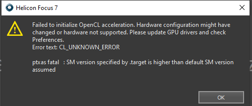 Error loading HeliconFocus