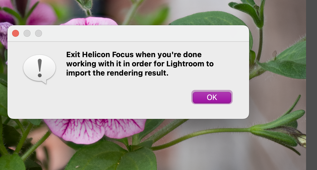 This is the new message I'm getting today,